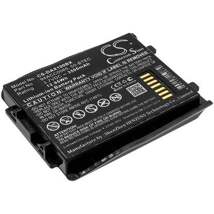 3.7V, 3500mAh, Li-ion Battery fits Datalogic, Lynx, 12.95Wh