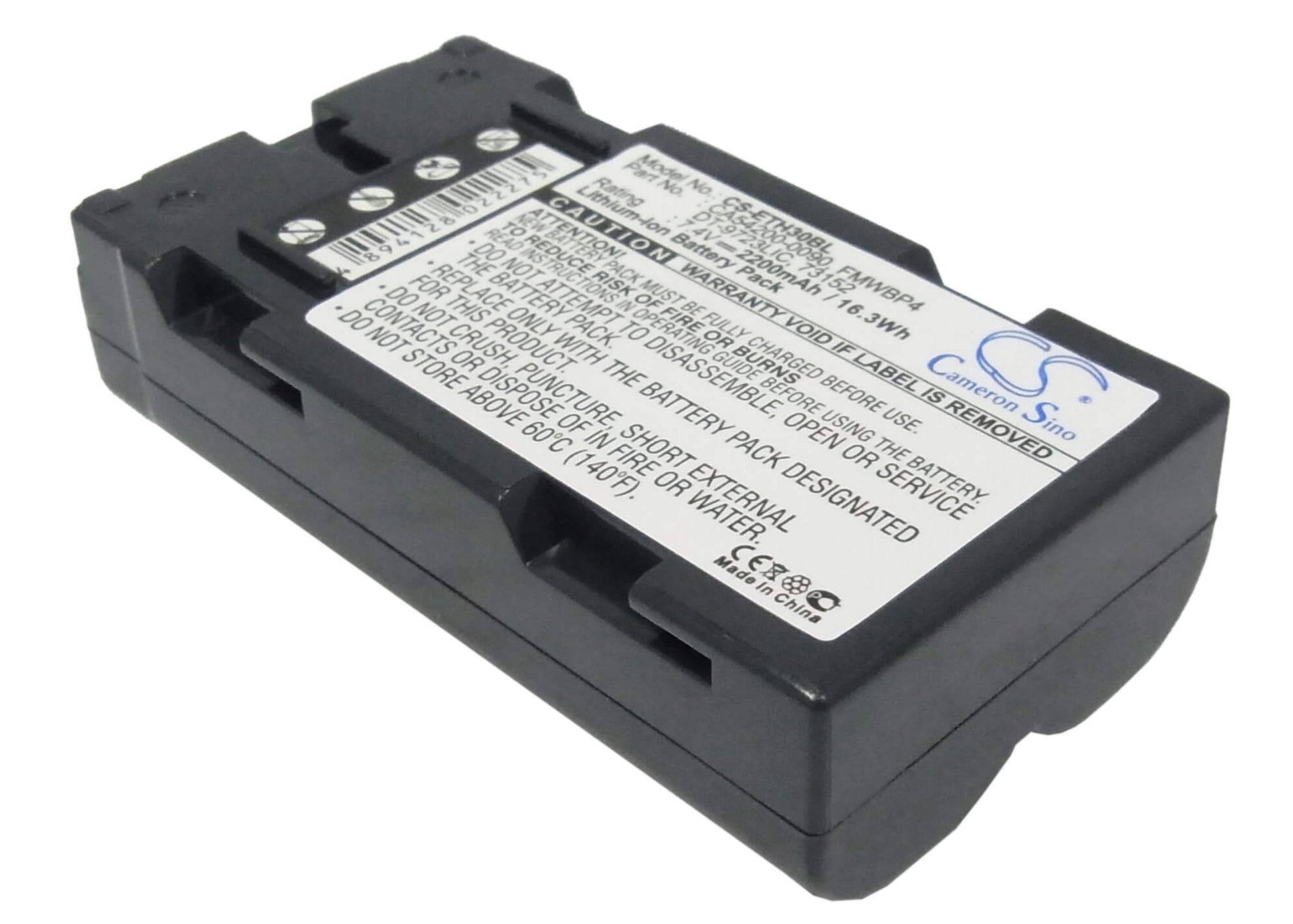 7.4V, 2200mAh, Li-ion Battery fits Epson, Eht-30, Eht-40, 16.28Wh