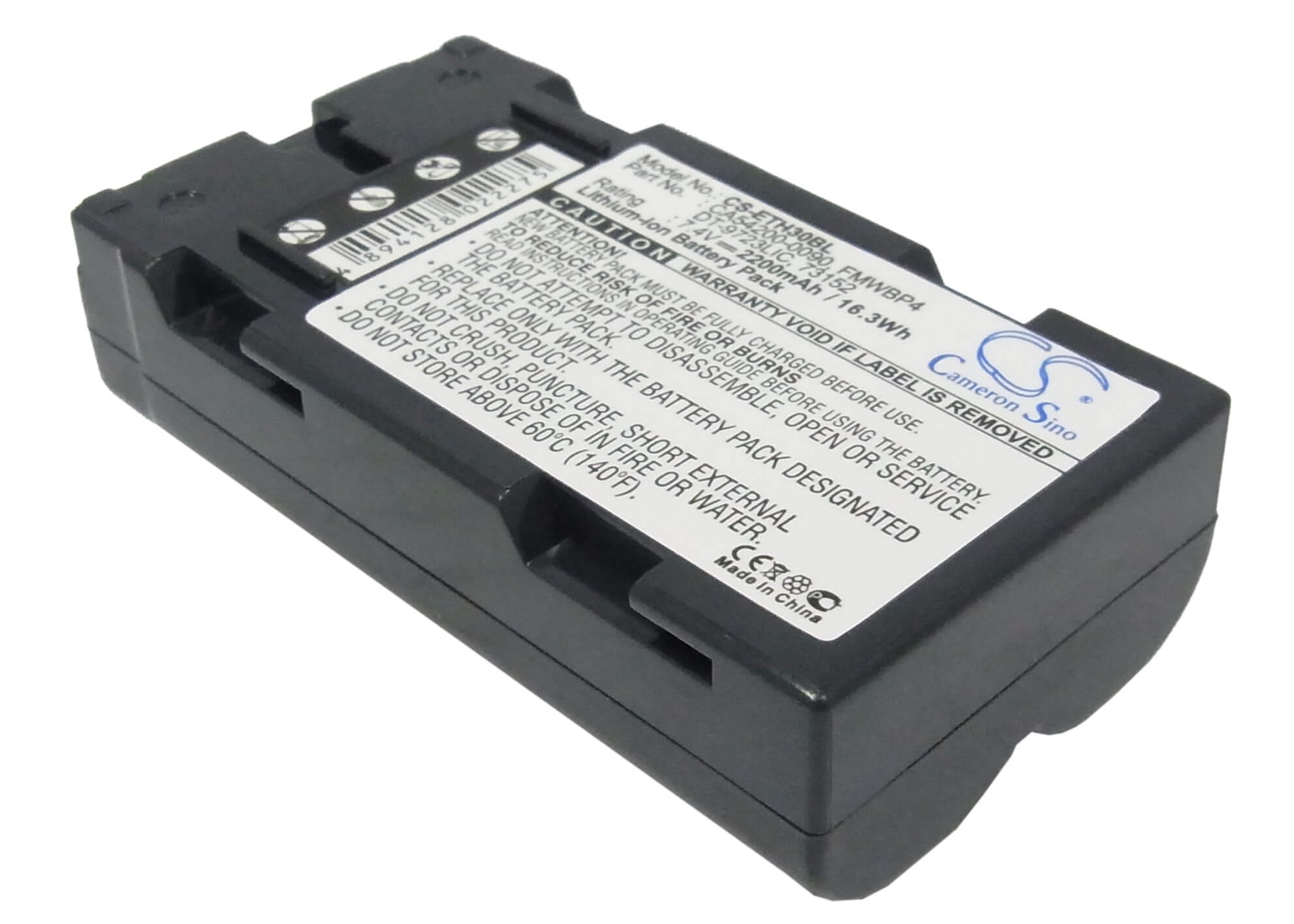 7.4V, 2200mAh, Li-ion Battery fits Epson, Eht-30, Eht-40, 16.28Wh
