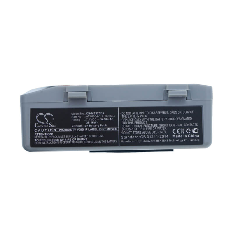 7.4V, 3400mAh, Li-ion Battery fits Zebra, Ql220, Ql220 Plus, 25.16Wh