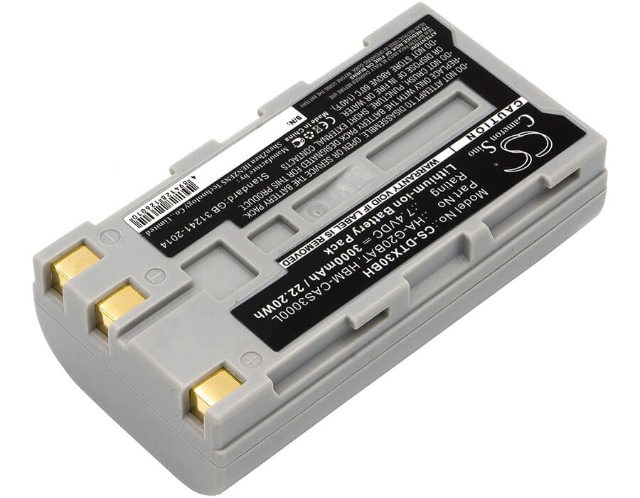 7.4V, 3000mAh, Li-ion Battery fits Hioki, Lr8510, Lr8511, 22.2Wh