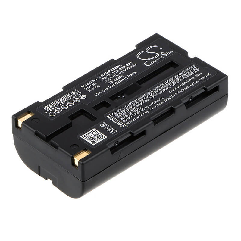7.4V, 2600mAh, Li-ion Battery fits Intermec, Fieldpro, Mp350, 19.24Wh