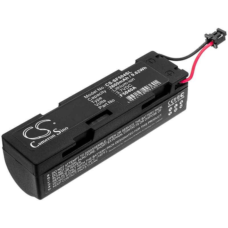 3.7V, 2600mAh, Li-ion Battery fits Symbol, Bcs1002, F5040a, 9.62Wh