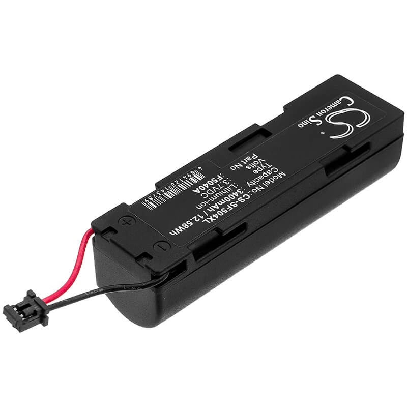 3.7V, 3400mAh, Li-ion Battery fits Symbol, Bcs1002, F5040a, 12.58Wh
