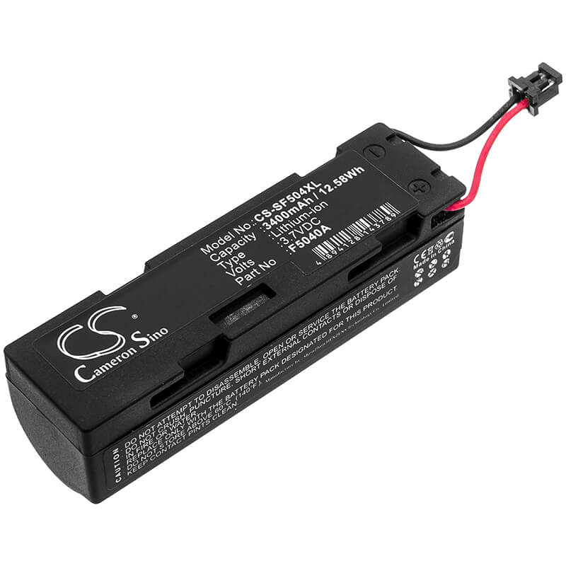 3.7V, 3400mAh, Li-ion Battery fits Aps, Bcs1002, 12.58Wh
