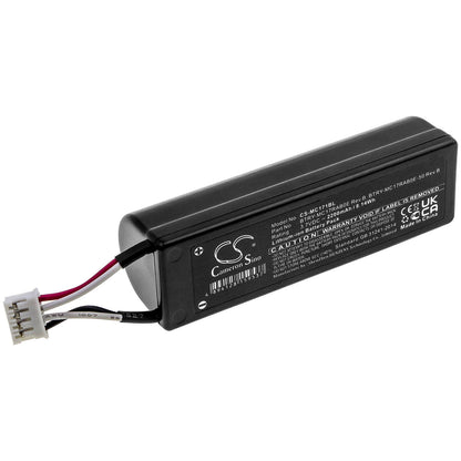 3.7V, 2200mAh, Li-ion Battery fits Motorola, Mc17, Mc17a, 8.14Wh