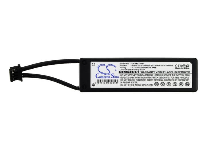 3.7V, 2200mAh, Li-ion Battery fits Symbol, Mc17, Mc17a, 8.14Wh