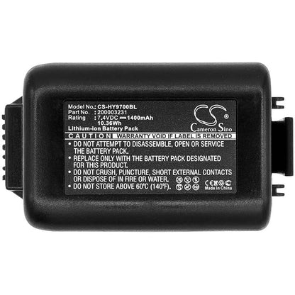 7.4V, 1400mAh, Li-ion Battery fits Dolphin, 9700 Handheld, 10.36Wh
