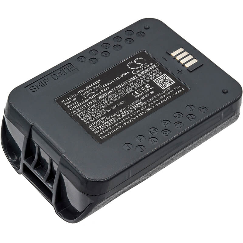 3.7V, 3350mAh, Li-ion Battery fits Lxe, Mx8, 12.395Wh