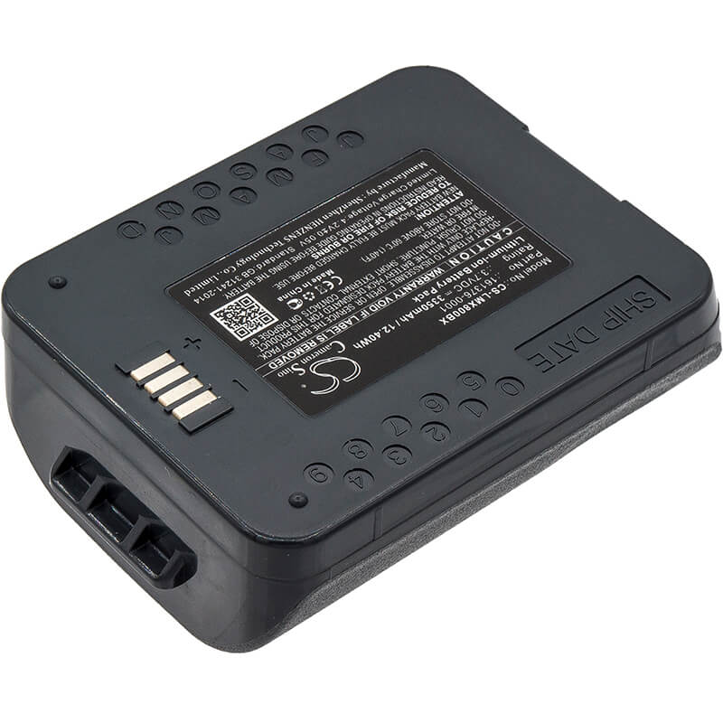 3.7V, 3350mAh, Li-ion Battery fits Lxe, Mx8, 12.395Wh