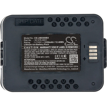 3.7V, 3350mAh, Li-ion Battery fits Lxe, Mx8, 12.395Wh