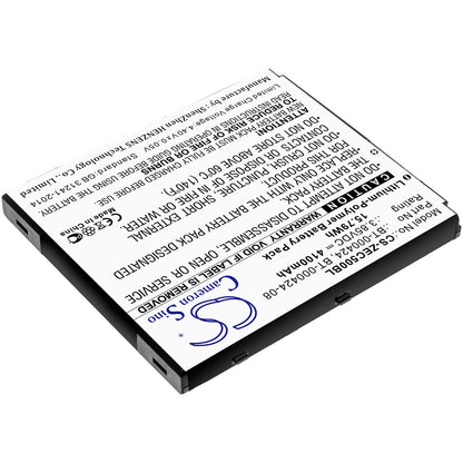 3.85V, 4100mAh, Li-Polymer Battery fits Zebra, Ec50, Ec55, 15.785Wh