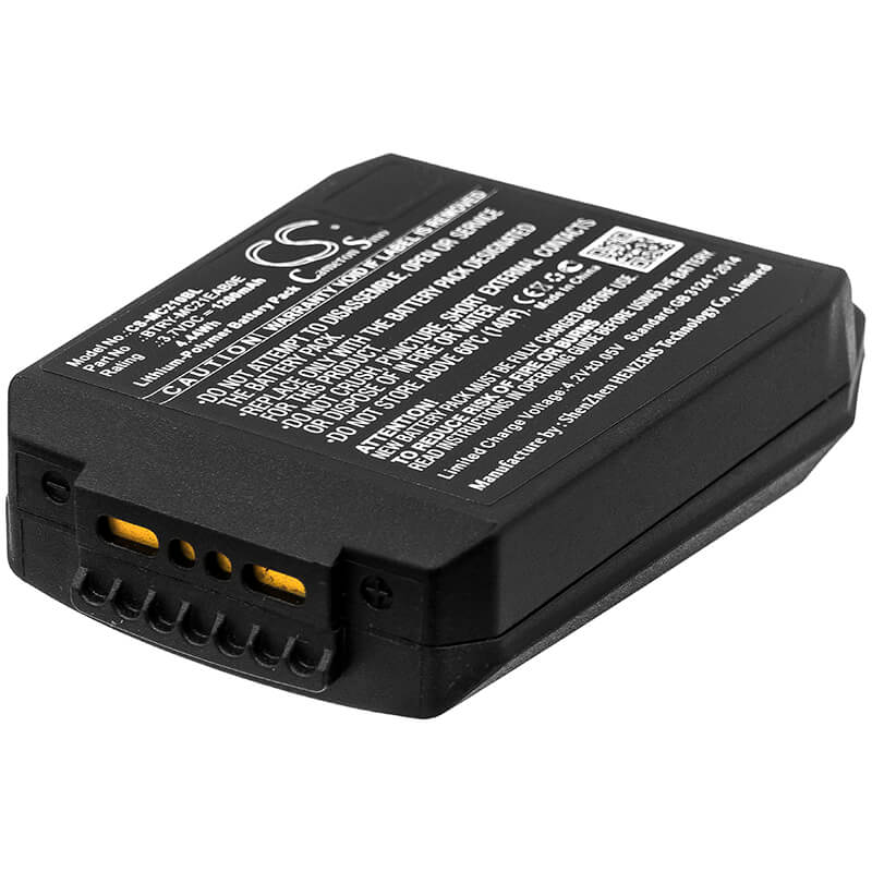 3.7V, 1200mAh, Li-Polymer Battery fits Motorola, Mc21, Mc2100, 4.44Wh