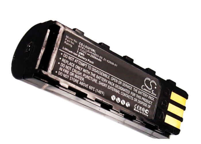 3.7V, 2200mAh, Li-ion Battery fits Motorola, 21-62606-01, 8.14Wh