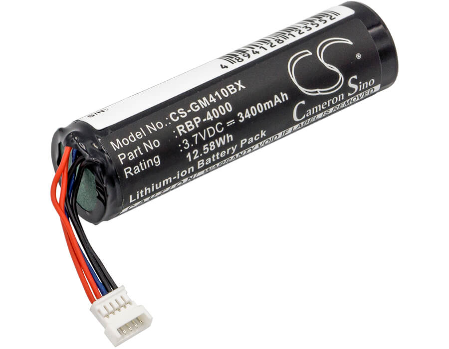 3.7V, 3400mAh, Li-ion Battery fits Datalogic, Gbt4400, Gbt4430, 12.58Wh