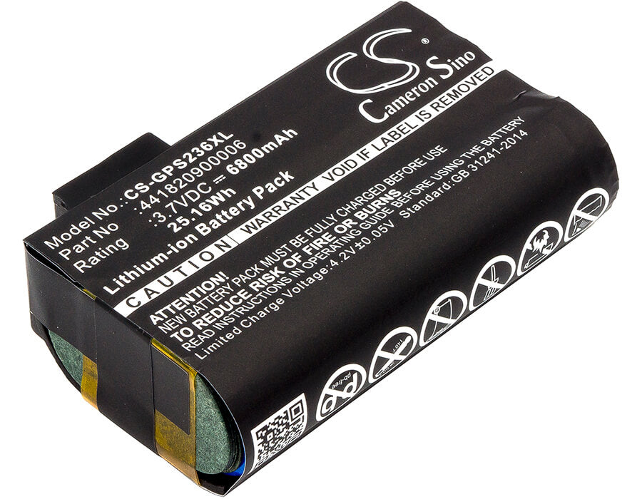 3.7V, 6800mAh, Li-ion Battery fits Adirpro, Ps236b, 25.16Wh