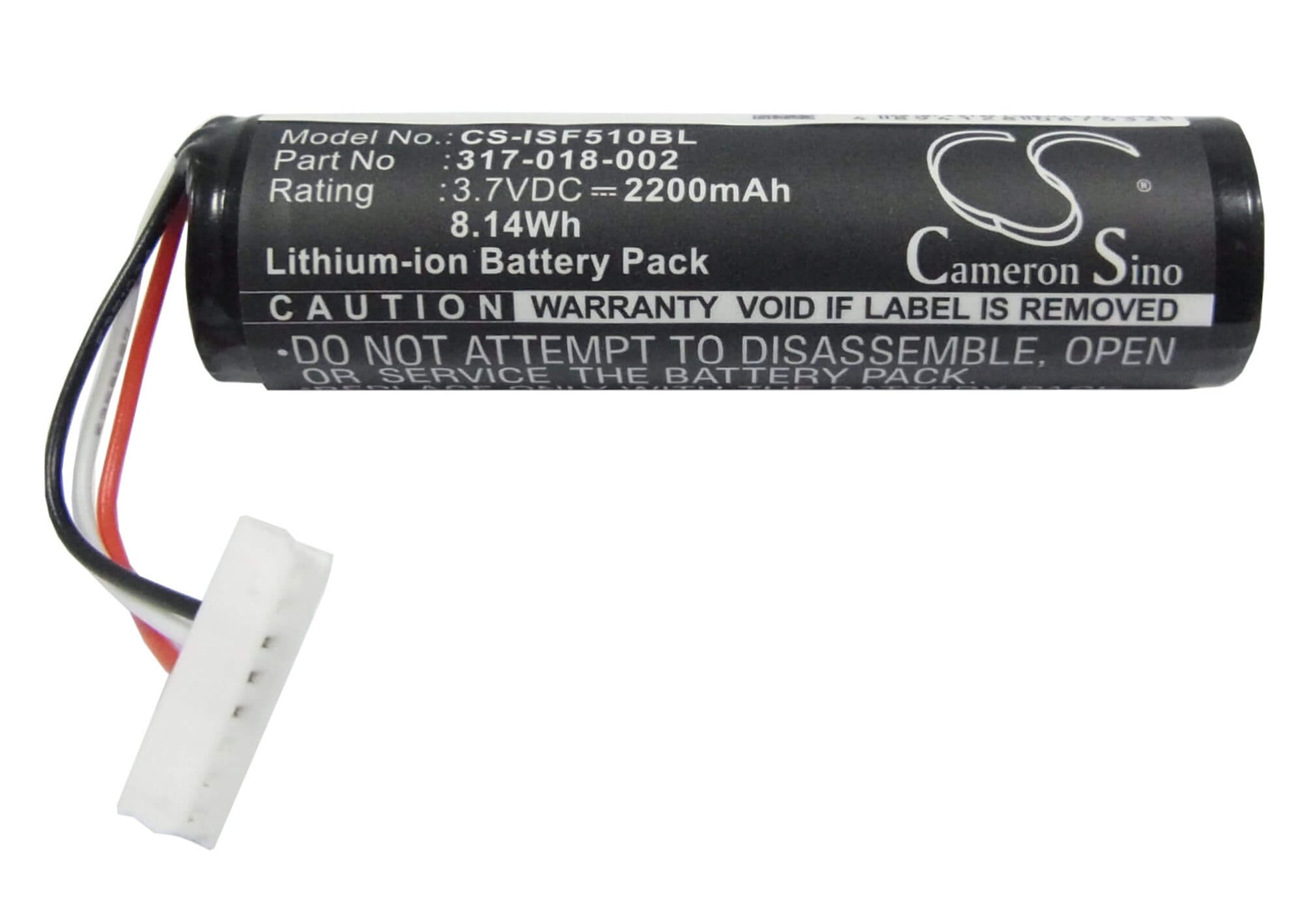 3.7V, 2200mAh, Li-ion Battery fits Intermec, Sf51, 8.14Wh