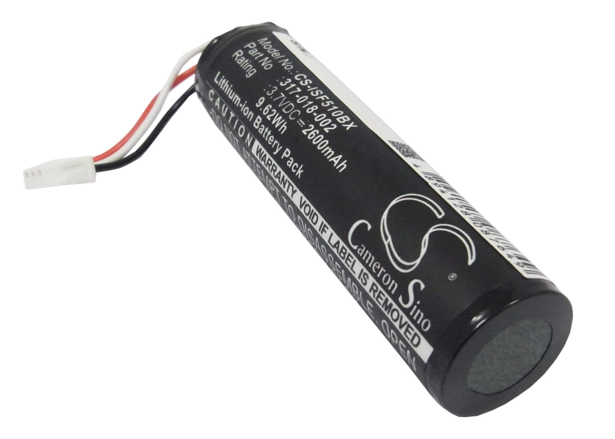 3.7V, 2600mAh, Li-ion Battery fits Intermec, Sf51, 9.62Wh