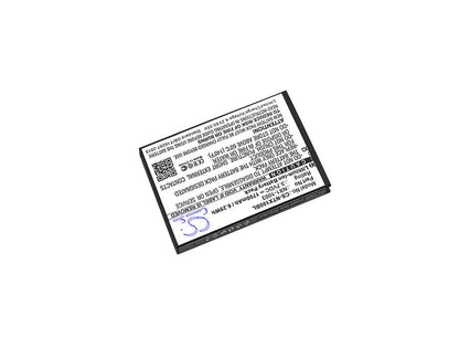 3.7V, 1700mAh, Li-ion Battery fits Handheld, Nautiz X1, 6.29Wh