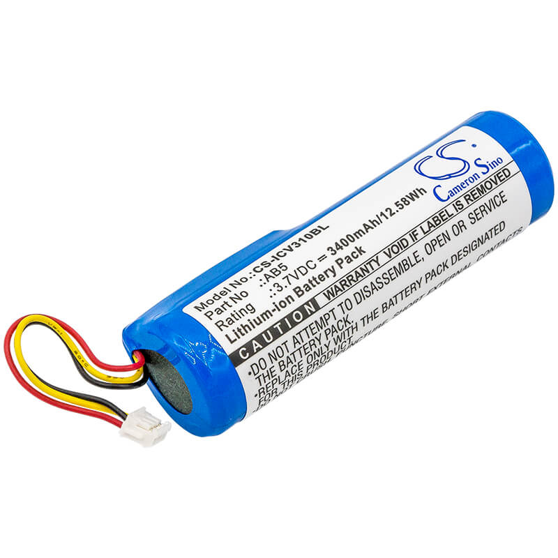 3.7V, 3400mAh, Li-ion Battery fits Intermec, Cv30, Cv30_x000d, 12.58Wh