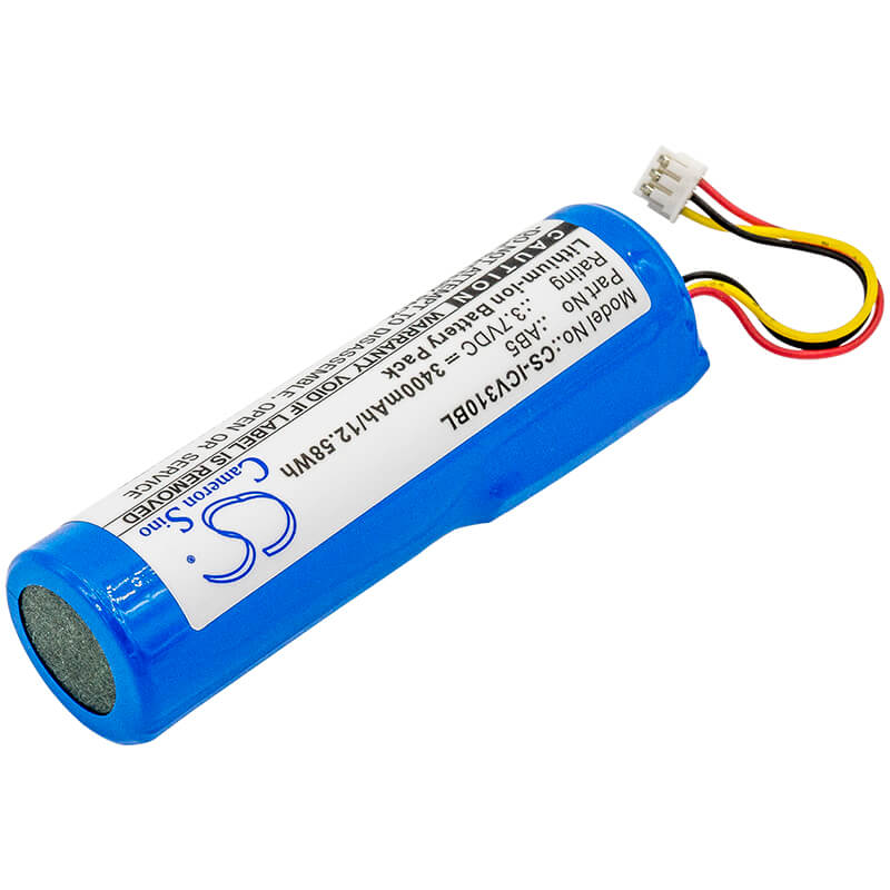 3.7V, 3400mAh, Li-ion Battery fits Intermec, Cv30, Cv30_x000d, 12.58Wh