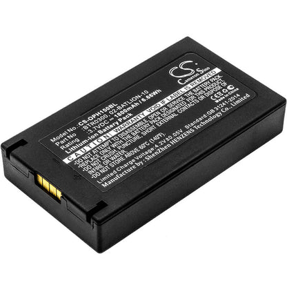 3.7V, 1800mAh, Li-ion Battery fits Opticon, H15, H-15a, 6.66Wh