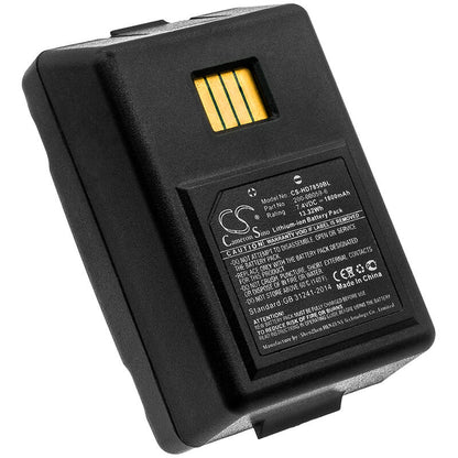 7.4V, 1800mAh, Li-ion Battery fits Handheld, Dolphin 7850, 13.32Wh