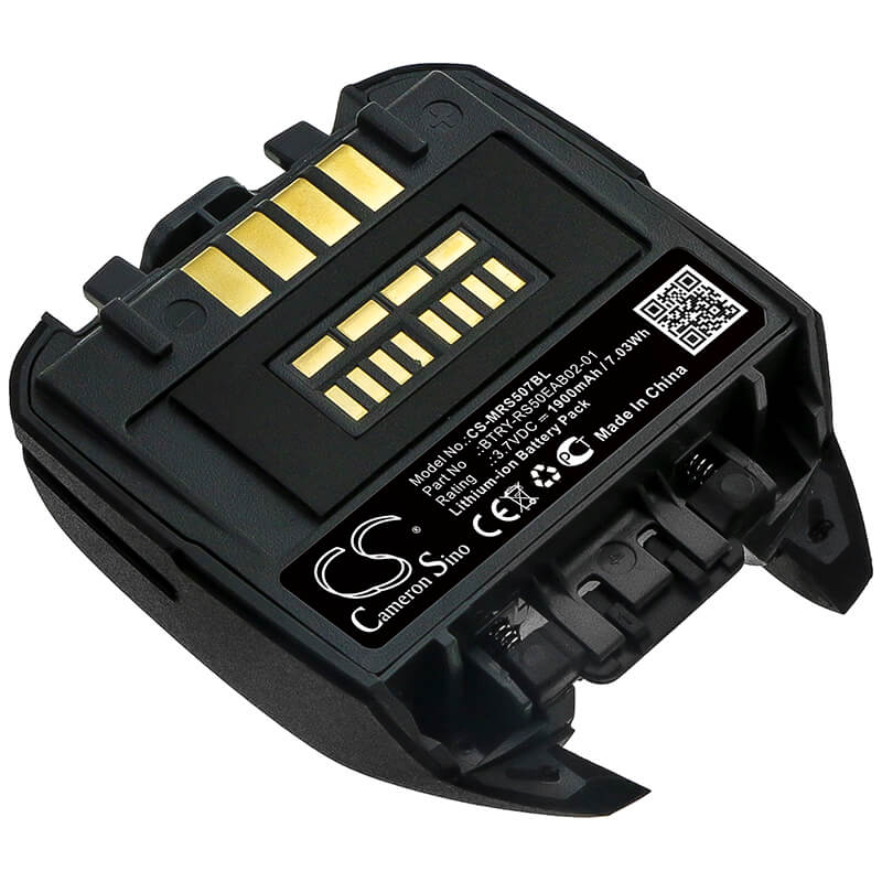 3.7V, 1900mAh, Li-ion Battery fits Motorola, Rs507, Rs507x, 7.03Wh
