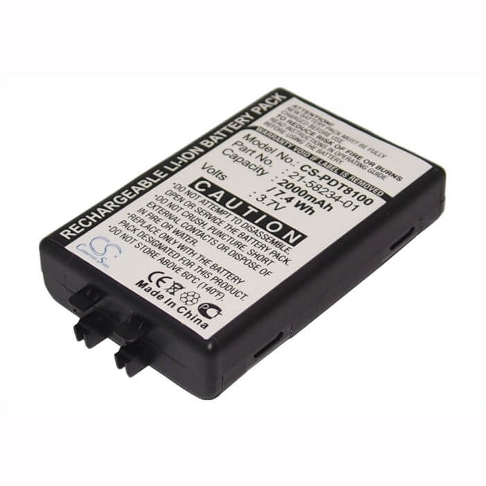 3.7V, 2000mAh, Li-ion Battery fits Symbol, Pdt8100, Pdt8133, 7.4Wh