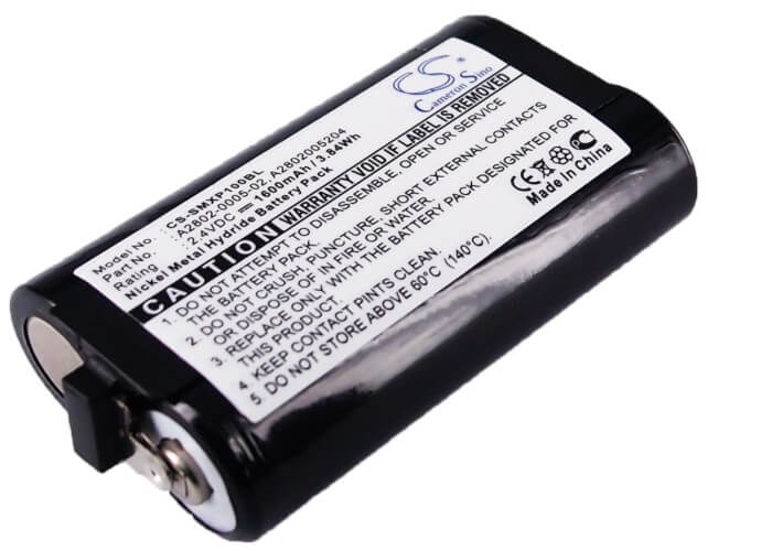 2.4V, 1600mAh, Ni-MH Battery fits Teklogix, Workabout Mx Series, Workabout Rf Series, 3.84Wh