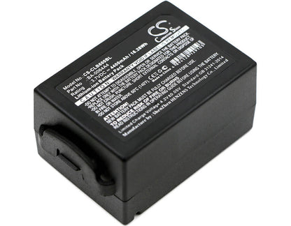 3.7V, 4400mAh, Li-ion Battery fits Cipherlab, Cp60, Cp60g, 16.28Wh