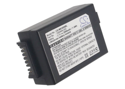 3.7V, 2000mAh, Li-ion Battery fits Psion, 1050494, 7525, 7.4Wh