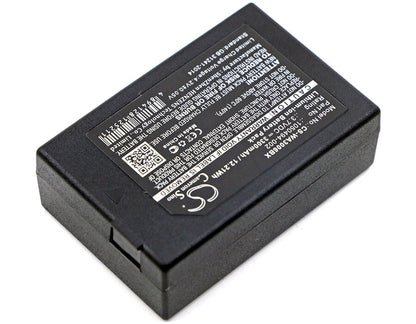 3.7V, 3300mAh, Li-ion Battery fits Teklogix, 7525, 7525c, 12.21Wh