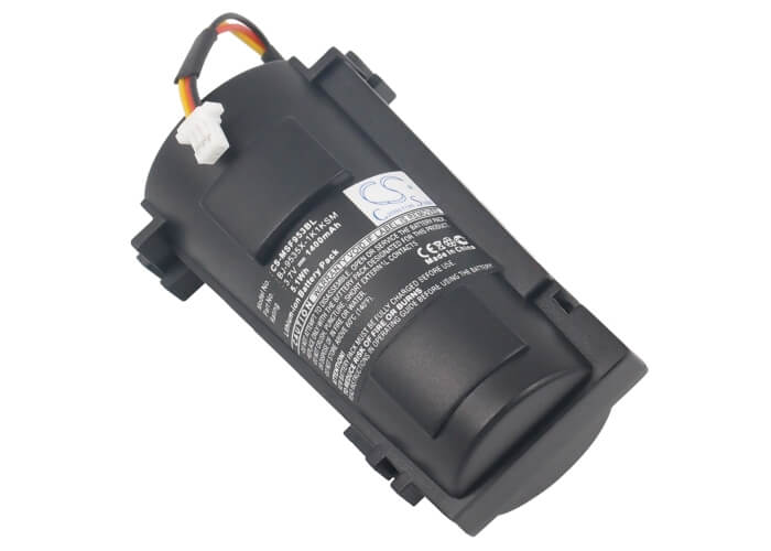 3.7V, 1400mAh, Li-ion Battery fits Metrologic, Dolphin 9535, Ms9535, 5.18Wh