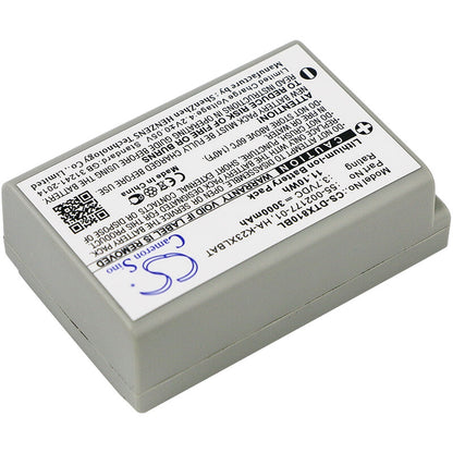3.7V, 3000mAh, Li-ion Battery fits Casio, Dt-x200, Dt-x200-10e, 11.1Wh