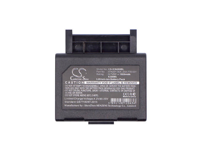 3.7V, 1800mAh, Li-ion Battery fits Intermec, Cn2, 6.66Wh