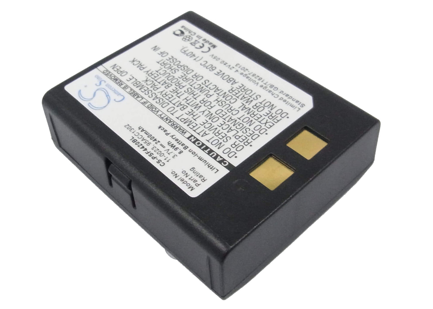 3.7V, 2400mAh, Li-ion Battery fits Psc, Falcon 2150, Falcon 4400, 8.88Wh