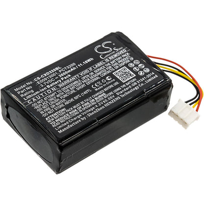 3.7V, 3000mAh, Li-ion Battery fits C-one, E-id, Xgk-c-one-e-id, 11.1Wh