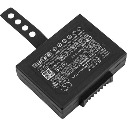 3.7V, 2200mAh, Li-ion Battery fits Opticon, Phl-7000, Phl-7100, 8.14Wh