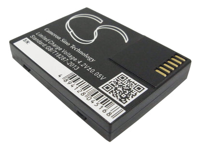 3.7V, 900mAh, Li-ion Battery fits Opticon, H16, H-16, 3.33Wh