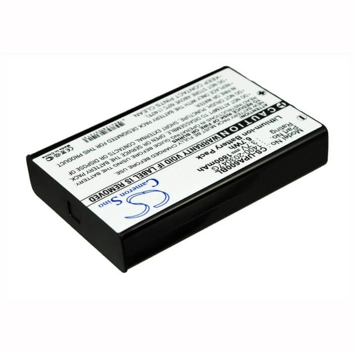 3.7V, 1800mAh, Li-ion Battery fits Unitech, Ht6000, Ht660e, 6.66Wh