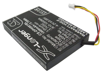 3.7V, 1000mAh, Li-ion Battery fits Opticon, Opl-9714, Opl-9715, 3.7Wh