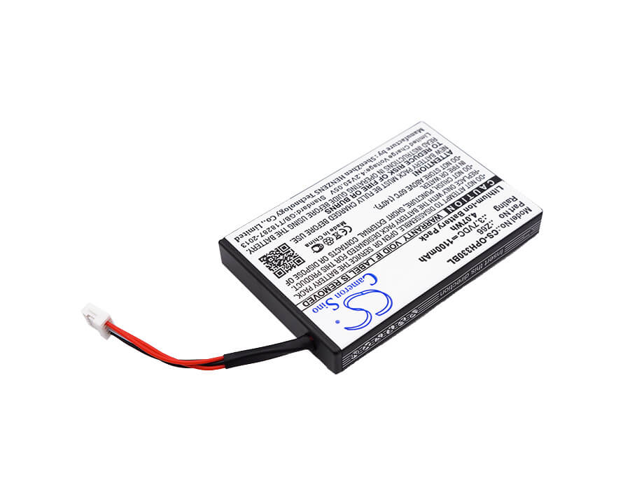 3.7V, 1100mAh, Li-ion Battery fits Opticon, Opc-3301i, Opi-3301, 4.07Wh