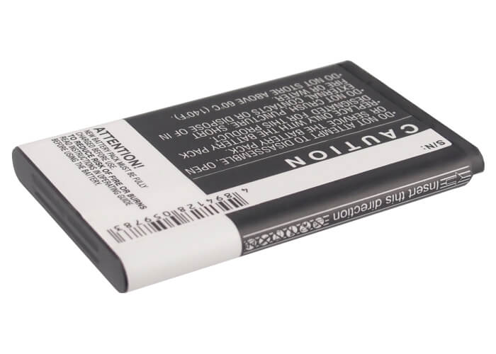 Barcode Scanner 3.7V, 1200mAh, Li-ion Battery fits Sonstige, Equinux Tizi Mobile Tv, 4.44Wh