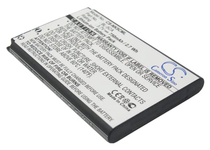 Barcode Scanner 3.7V, 750mAh, Li-ion Battery fits Deasy, T258, Tl1266, 2.775Wh