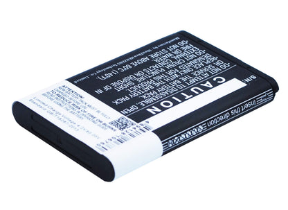 3.7V, 1200mAh, Li-ion Battery fits Unitech, Ms920, 4.44Wh