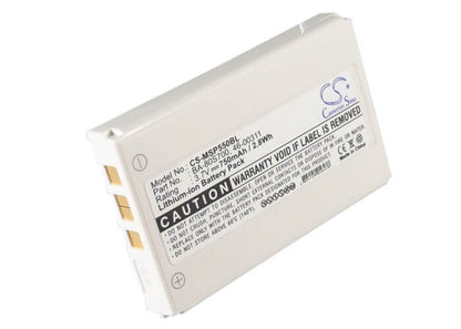 3.7V, 750mAh, Li-ion Battery fits Metrologic, Mk5502, Mk5502-79b6107, 2.775Wh