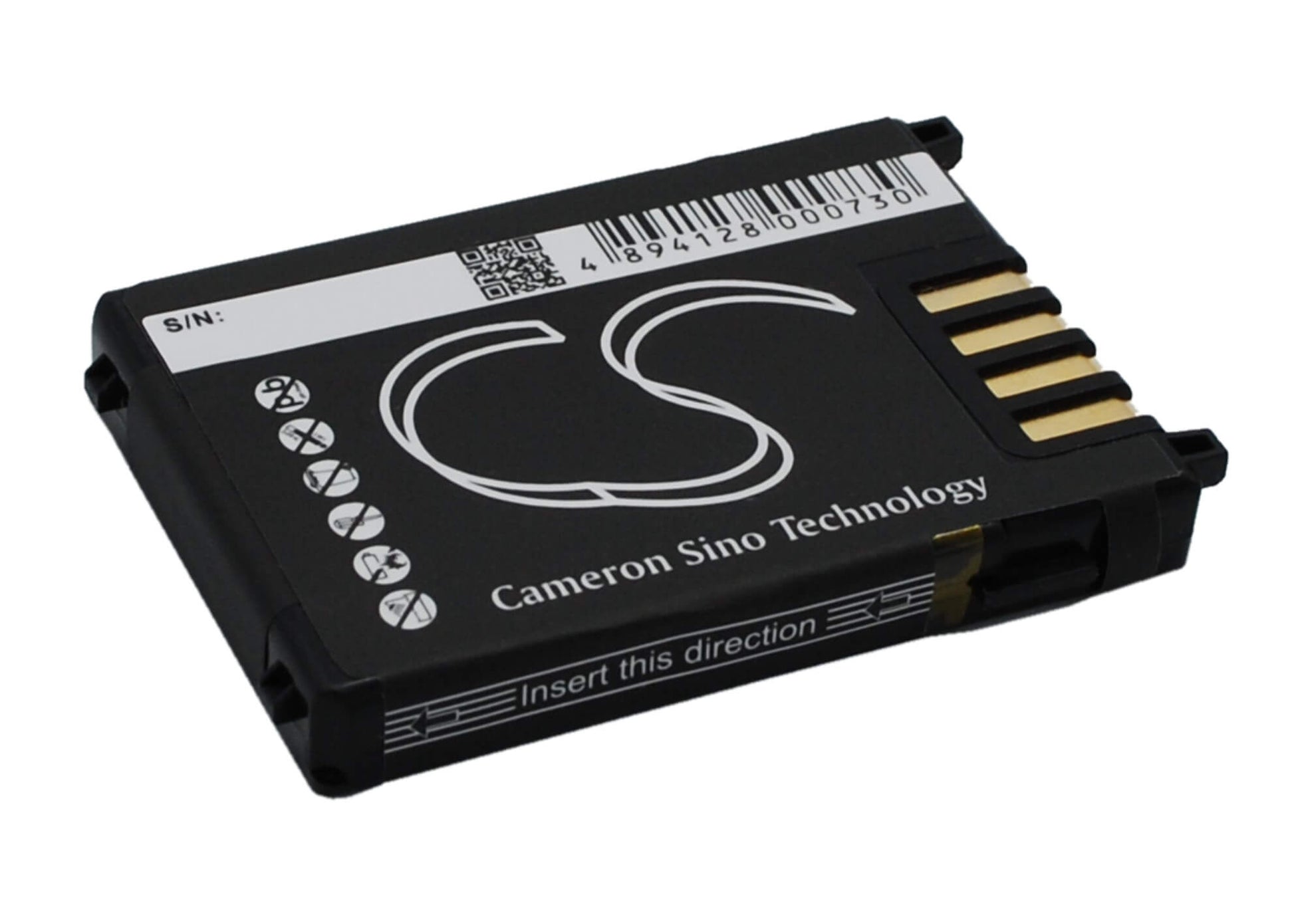 3.7V, 900mAh, Li-ion Battery fits Wasp, Rs-232, Wdt2200, 3.33Wh