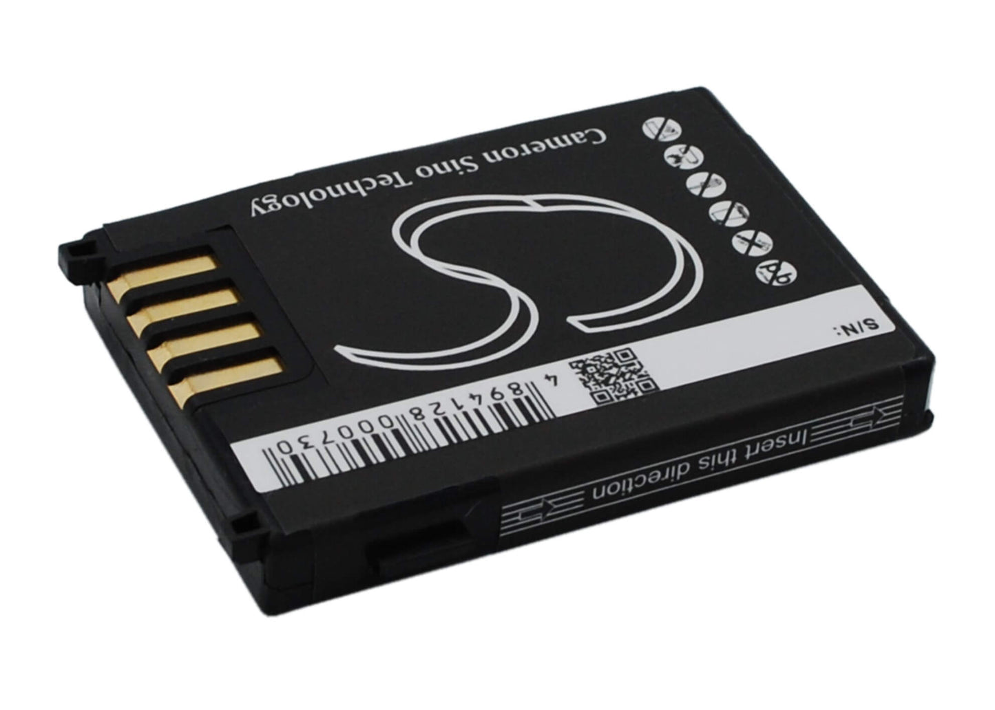 3.7V, 900mAh, Li-ion Battery fits Wasp, Rs-232, Wdt2200, 3.33Wh