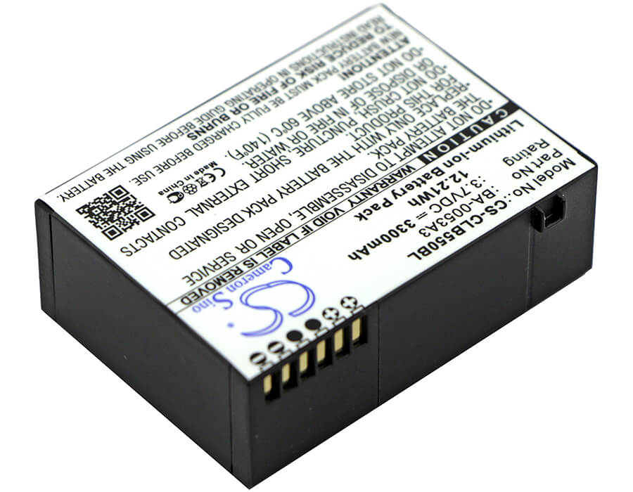 3.7V, 3300mAh, Li-ion Battery fits Cipherlab, Cp50, Cp55, 12.21Wh